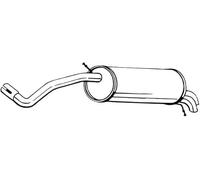 Bosal Marmitta IZAWIT 16.057 per VW Polo (9N) Polo Limousine (9A4, 9A2, 9N2, 9A6)