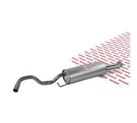 IZAWIT Silenziatore centrale / posteriore 16.025 Posteriore