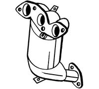 BOSAL Catalizzatore Compatibile Per KIA Picanto TA 1.0 Euro 5 6 Con Componenti