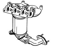 BOSAL Catalizzatore per Hyundai i20 Pb Pbt 1.2 090-205 Con Materiale Montaggio