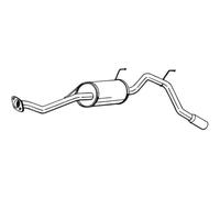 BOSAL Silenziatore Adatto Per Honda Logo 281-611