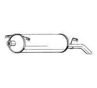 BOSAL Silenziatore Compatibile Per Citroën XM 135-037