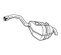 BOSAL Silenziatore Compatibile Per Ford Galaxy S-Max 154-353
