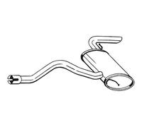 BOSAL Silenziatore Finale Per Mercedes-Benz Vito Bus Vito/Mixto Furgone