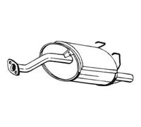 BOSAL Silenziatore Per Honda Civic VI Hatchback 163-203