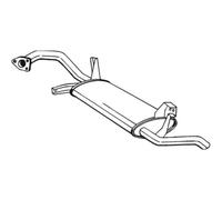 BOSAL Silenziatore Per Mitsubishi Space Star 177-105