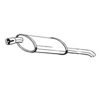 BOSAL Silenziatore Per Opel Astra F Caravan Kadett E