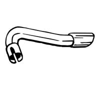 BOSAL Tubo Di Scarico Adatto Per Ford Kuga I 700-175