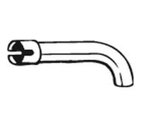 BOSAL Tubo di Scarico per Mercedes-Benz Sprinter 35-T Cassone 906 VW Crafter