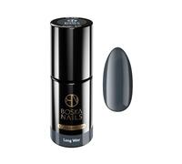 Bosca Nails Hybridlack N° 380 Long Way Smalto per Unghie UV/LED Grigio Grafite 6 ml Alta Coprenza Consistenza Cremosa Fino a 3 Settimane di Tenuta