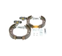 Bosch Set ganasce freno 0 204 114 167 premontato per Renault Kangoo (2002-2007)