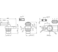 BOSCH 0 232 103 099 Sensore albero a camme
