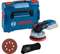 Bosch GEX 18V-125 PROFESSIONAL Levigatrice orbitale casuale 10000 Giri/min 20000 OPM Nero, Blu, Grigio