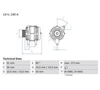 BOSCH Alternatore