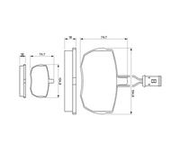 BOSCH 0 986 424 044 Kit pastiglie freno, Freno a disco per IVECO