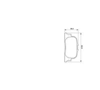 BOSCH 0 986 424 730 Kit pastiglie freno, Freno a disco per LEXUS,TOYOTA,TOYOTA (