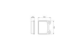 BOSCH 0 986 462 282 Kit pastiglie freno, Freno a disco per AUDI,VW