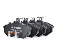 Set di pastiglie freno BOSCH 0 986 466 700, anteriore