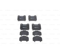BOSCH 0 986 466 871 Set Pastiglia Freno, Freno a Disco per Mercedes-Benz
