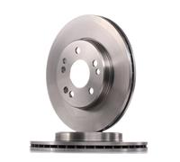 2x Disco freno ventilato 0 986 478 186 BOSCH per MERCEDES-BENZ 124 Tre volumi SL