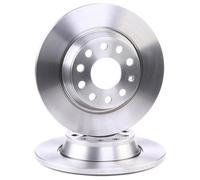 COPPIA DISCHI FRENO POST BOSCH VW PASSAT 2.0 TDI 4MOTION 130KW 13>14 0986479247