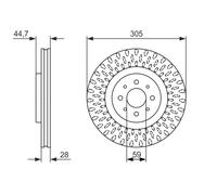 Bosch Disco Freno 986479570