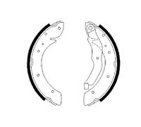 BOSCH 0 986 487 327 Kit ganasce freno per BMW