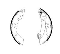 BOSCH 0 986 487 581 Kit ganasce freno per DODGE,HYUNDAI