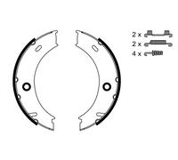 BOSCH 0 986 487 611 Kit ganasce, Freno stazionamento per MERCEDES-BENZ,VW