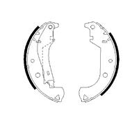 BOSCH 0 986 487 626 Kit ganasce freno per FIAT