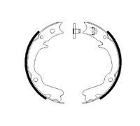 BOSCH 0 986 487 681 Kit ganasce, Freno stazionamento per SUBARU