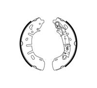 BOSCH 0 986 487 773 Kit ganasce freno per FIAT,OPEL,VAUXHALL