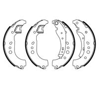 BOSCH 0 986 487 949 Kit ganasce freno per RENAULT,SMART