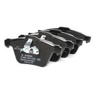 Bosch BP1307 - Pastiglie Freni Auto, Asse Anteriore - Qualità Bosch - Riduzione del Rumore e della Polvere - Certificazione ECE-R90 - Senza Rame - 1 Confezione da 4 Pastiglie