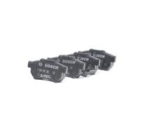 Bosch BP1315 - Pastiglie Freni Auto, Asse Posteriore - Qualità Bosch - Riduzione del Rumore e della Polvere - Certificazione ECE-R90 - Senza Rame - 1 Confezione da 4 Pastiglie - Con Accessori