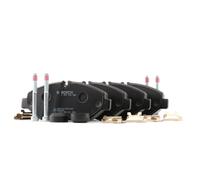 Bosch BP1231 - Pastiglie Freni Auto, Asse Anteriore - Qualità Bosch - Riduzione del Rumore e della Polvere - Certificazione ECE-R90 - Senza Rame - 1 Confezione da 4 Pastiglie - Con Accessori