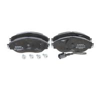 Bosch BP1699 - Pastiglie Freni Auto, Asse Anteriore - Qualità Bosch - Riduzione del Rumore e della Polvere - Certificazione ECE-R90 - Senza Rame - 1 Confezione da 4 Pastiglie - Con Accessori