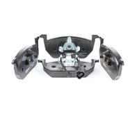 Bosch Set di pastiglie freno 0 986 494 721 anteriore – Kit 4 pz – per VW Audi Seat Skoda
