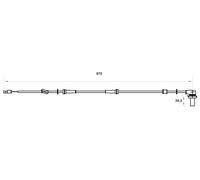 BOSCH 0 986 594 005 Sensore, N° giri ruota per AUDI