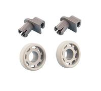 Bosch 00424717 - Set di 2 ruote per cestello superiore classico vecchio stile lavastoviglie