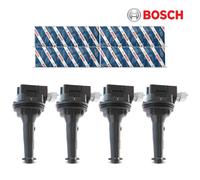 Bosch 0221604010 Bobina Accensione Modulo 4x Per Ford Focus II Volvo S60 I V70