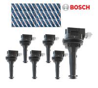 Bosch 0221604010 Bobina Accensione Modulo 6x Per Ford Focus II Volvo S60 I V70