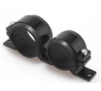 Bosch 044 / AEM 400LPH Inline Doppio Carburante Pompa Supporto x1 (Nero)