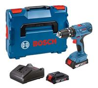 PROPRIETÀ DI PERCUSIONE Bosch Professional GSB 18V- 21 + 2 batterie 2.0AH + GAL