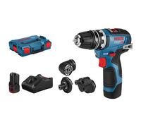 Bosch GSR 12V-35 FC 1750 Giri/min Senza chiave 590 g Nero, Blu, Rosso