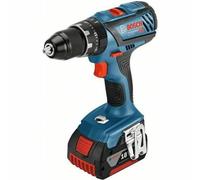 Bosch 06019H400C Trapano Avvitatore, con 2X4.0Ah Batteria e Caricatore, in L-Boxx