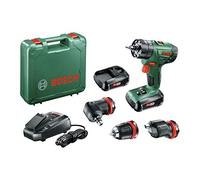 Bosch 06039A3401 Trapano Advancedimpact 18 Quick Snap 2 Batt, Verde