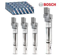 Bosch 0986221051 Bobina Accensione 4x per Audi A3 Tt Porsche Seat Ibiza VW Gol