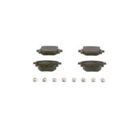 Bosch BP2605 Pastiglie freno - Certificato ECE-R90-1 set di 4 pastiglie