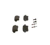 Kit PASTIGLIE FRENO POSTERIORE BOSCH CITROËN C4 Picasso I 1.6 HDi KW:80 dal 0...